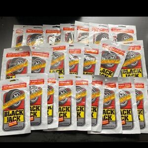 Blue Magic Black Jack Thick Silicone Tire Shine, Repels Dirt & Grime - 23pk